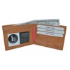 Leatherboss Men's Ultra Slim Bifold Wallet - Tan 3.9" X