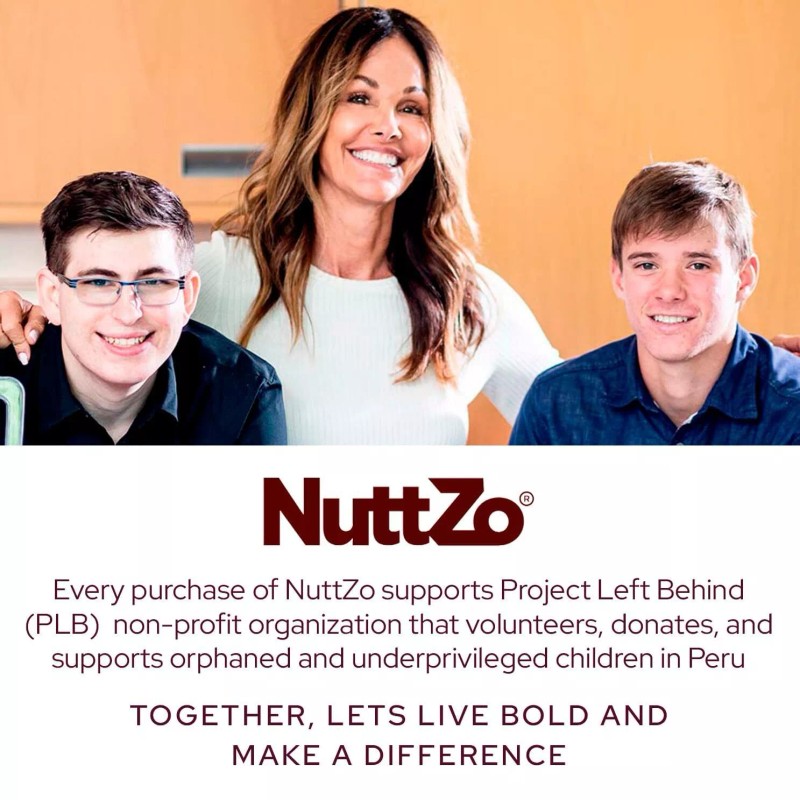 NuttZo Organic Power Fuel Crunchy 7 Nuts & Seeds Butter,