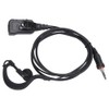 Ear Hook Earphone Single Earpiece for ICOM ICM33 M25 M34