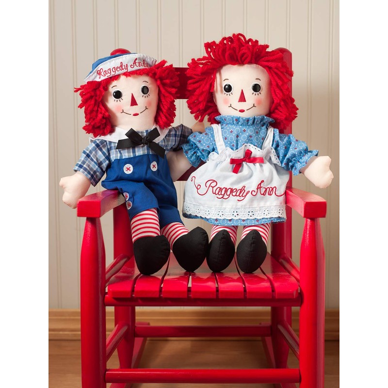 Bundle of 2 Aurora Dolls - 12'' Raggedy Ann &