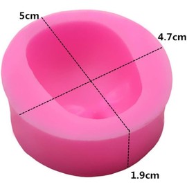 Pink Food Grade Silicone 3D Baby Face Girl for Head Shape DIY Chocolate Mold Fondant Kitchen Knives and Accessories