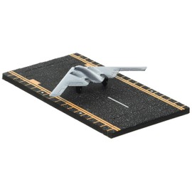 B-2 Stealth Bomber (Silver) with Connectible Runway