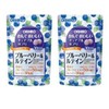 【2個】オリヒロ かんでおいしいチュアブルサプリ ブルーベリー&ルテイン 120粒