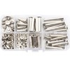 LBY - 120 tornillos Phillips Chicago, M5 x 10/15/20/25/30/35 mm,