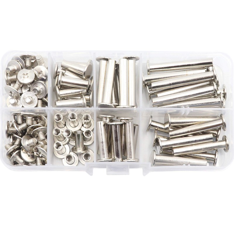 LBY - 120 tornillos Phillips Chicago, M5 x 10/15/20/25/30/35 mm,