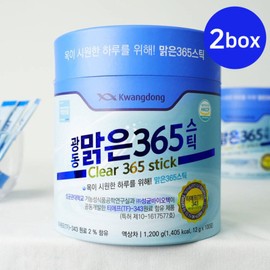 Guangdong Malgeun 365 stick 12g x 100 packs (2 packs) (total of 200 packs) / 광동 맑은 365 스틱 12g x 100포 2통 (총 200포)