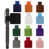 AUXBC 12Pcs Self-Adhesive Pen Loop Holder with Elastic Band, Notebook