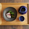 EAST Table Square Deep Plate, 4.7 inches (12 cm), Gold