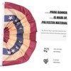 Outanaya 4th of July Decorations American Flag Flags Semicircle Patriotic