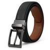 AWAYTR Reversible Kids Belts for Boys - Black and Brown