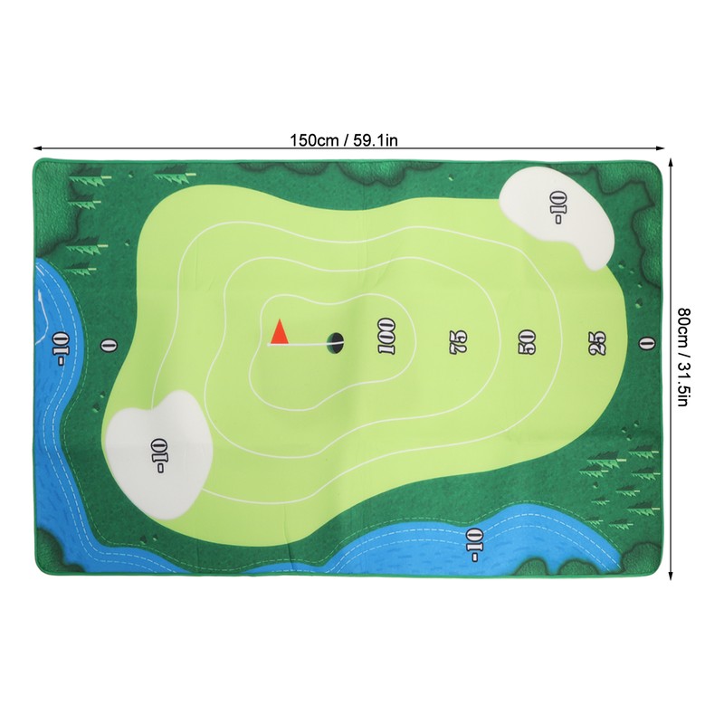 Chipping Game Mat Set Outdoor Super Strong Adhesion Backyard Game