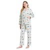 GLOBAL Women's Flannel Pajamas Set 100% Cotton PJs for Women