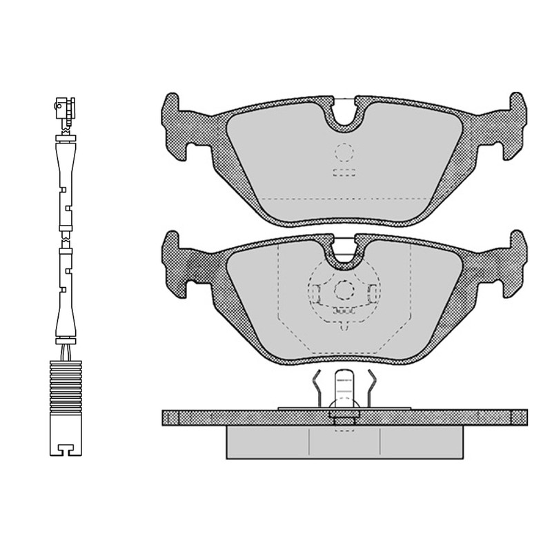 LPR Brakes 05P463A Brake Pad