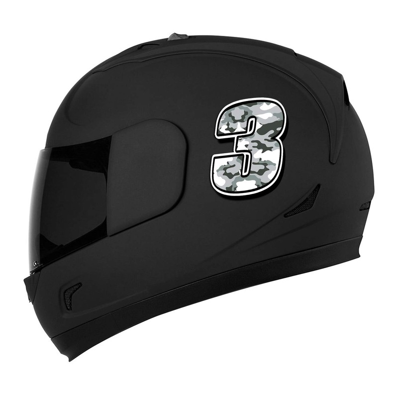 Biomar Labs® N 233 Car Motorcycle Vinyl Sticker Grey Camouflage