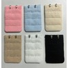 [Set of 6] Bra Extension Hooks, 2 Tiers, 6 Colors