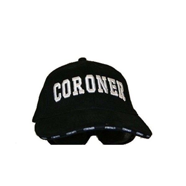 AES Coroner Embroidered Baseball Cap Hat