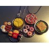 Monster Magnets Food Drink Resin 3D Pizza Fridge Magnet Lot