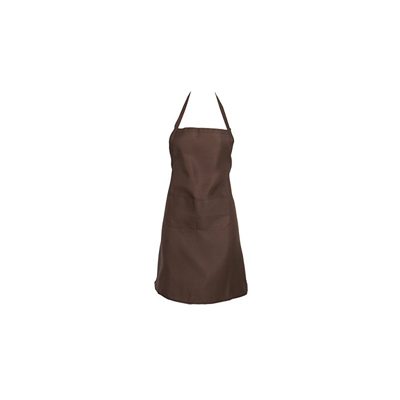 Edhomenn Women Men Fashion Apron Adjustable Solid Color Apron with