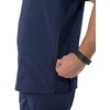 KOI Lite 667 Men's Force Scrub Top (X-Small, Navy)