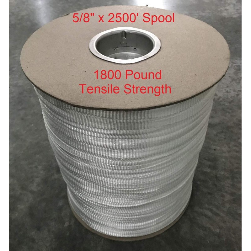 Arbor Flat Strap Rope Tree Tie Webbing 2500' x 5/8"