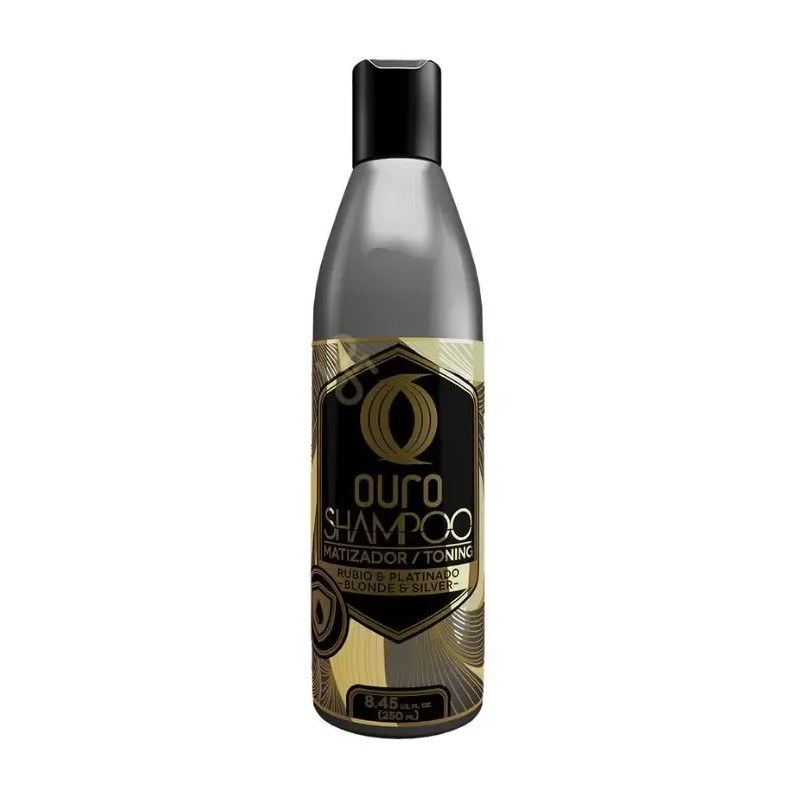 Shampoo Ouro Matizador Plata - Silver Azul 250ml