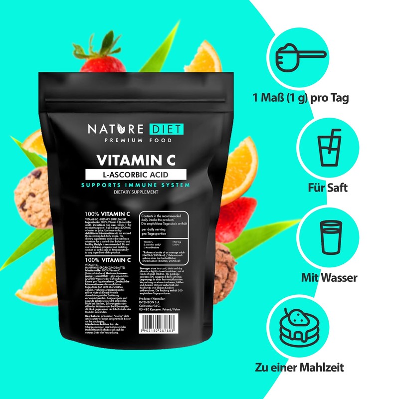 Nature Diet - Vitamin C 500 g | Powder |