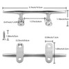 Boat Dock Cleat 6 inch Boat Cleat Open Base, Marine