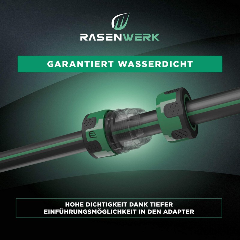 RASENWERK® - Garden hose connectors and couplings.