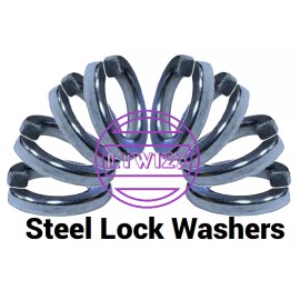 Unbranded/Generic (25pc) 3/16" Split Lock Washer  Zinc Plated