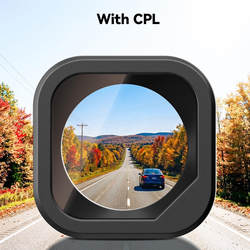 CPL Filter for F17 ELITE/F17 Plus Dash Cam, Circular Polarizing