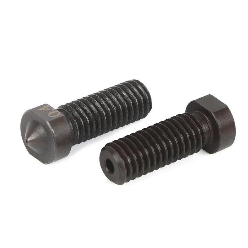 1 x Hardened Steel Volcano Nozzle 3D Printer Nozzle 1.75