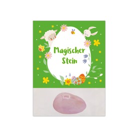 JEKA Pack of 8 Magic Stones for Easter – Lucky Charm and Small Items for Easter Nest, Easter Gift for Children, Easter Children