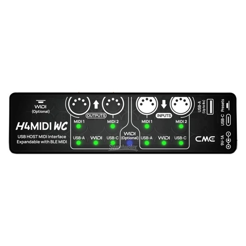 CME Pro H4MIDI WC Advanced MIDI Interface