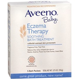 Aveeno, Baby Fragrance Free Soothing Bath Treatment, 5 Count