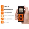 WEN 10130 Multi-Unit Compact Digital 130-Foot Laser Distance Measure with
