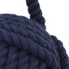 Blue Rope Knot Cotton Door Stop
