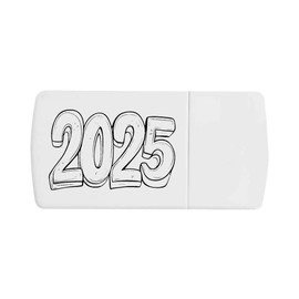 'Year 2025' Pill Box with Tablet Splitter (PI00032684)