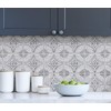 Camden Antique White Faux Tin Peel & Stick Backsplash Tiles