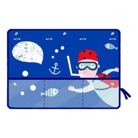 Car Privacy Curtains - Cartoon Design Window Curtains for Car,Automotive Interior Sunshade With Storage Function for Sedan RV Vehicle Use