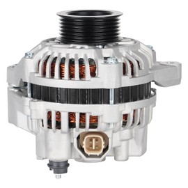 New Alternator for Honda Civic & Acura EL 2001 2002 2003 2004 2005 L4 1.7L, AMT0125 31100-PLM-A01 31100-PLM-A02
