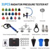 VTG VOGTEN 31PCS Coolant Pressure Tester Kit,Radiator Pressure Tester and