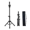 WXYYKX Wig Stand Adjustable Practice Head Tripod Mini Wig Head