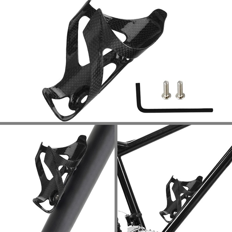 2pcs Super Light Cycle Carbon Fiber Bicycle Bottle Cage Cycle