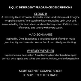 Luxury Liquid Laundry Detergent - 32oz - Scented - Size: 32 OZ, Scent: Madison Marie