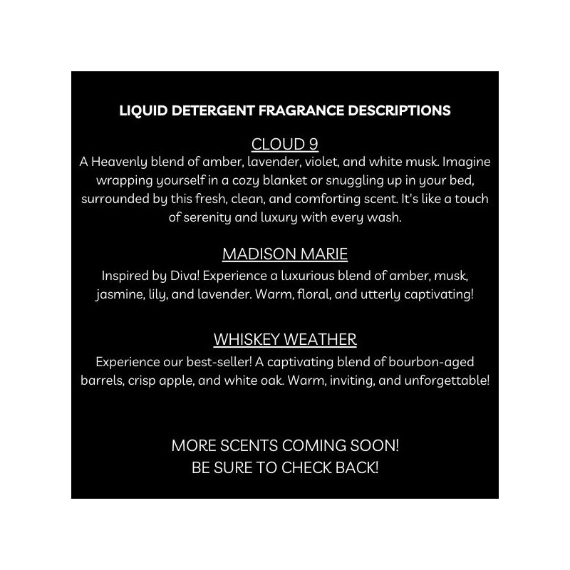 Luxury Liquid Laundry Detergent - 32oz - Scented - Size: