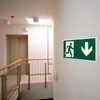 Emergency Exit Sign 300 x 150 mm Extra Photoluminescent Emergency