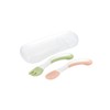 リッチェル トライ やわらかにぎにぎスプーン・フォークセット お出かけに便利なケース付