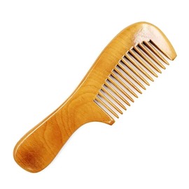 wooden hairbrush old handle hairbrush household / 나무머리빗 옛날 손잡이 헤어빗 가정