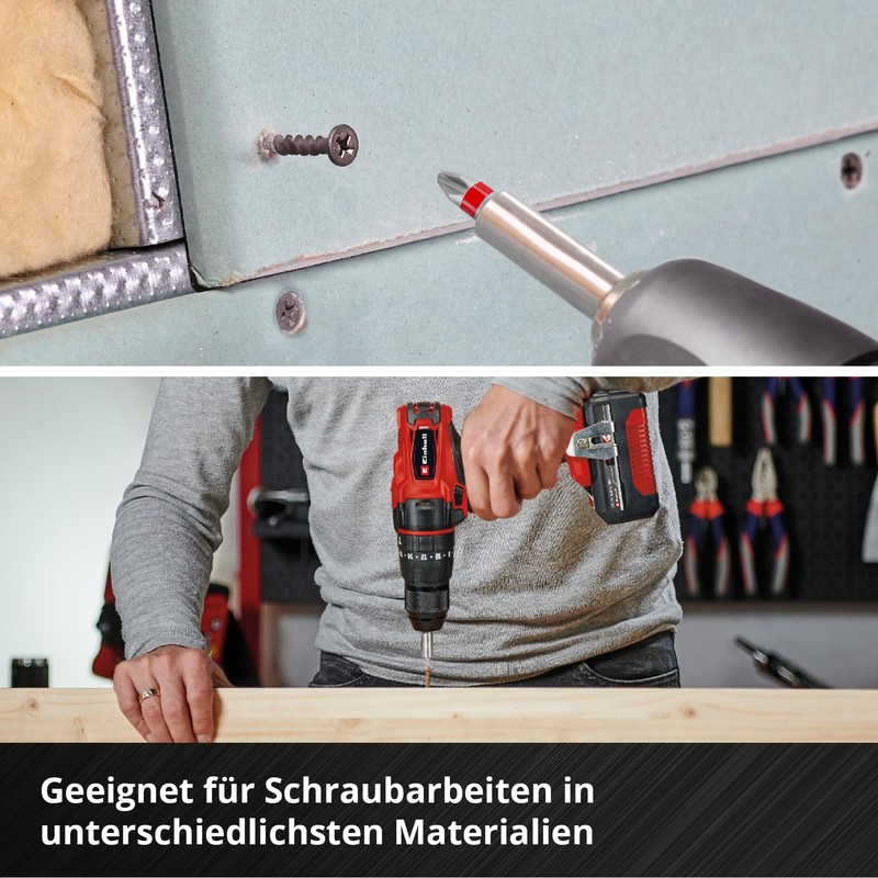 Einhell Bit Set 11 Pieces (25 mm Bits PH/PZ/T/H, Sandblasted