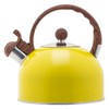Whistling Kettle, 2.5L Stainless Steel Cooktop Kettle with Handle, Travel